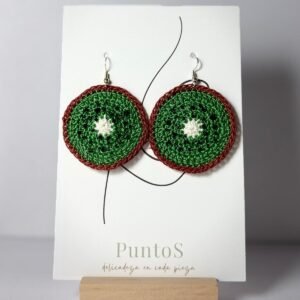 Kiwi earrings